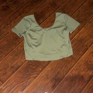 Avia Sage Green Women's Crop Top